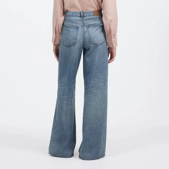 Super wide leg jeans sz 27 - Picture 3 of 6